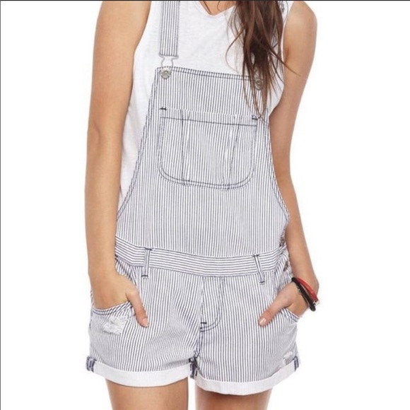 cotton on black overalls